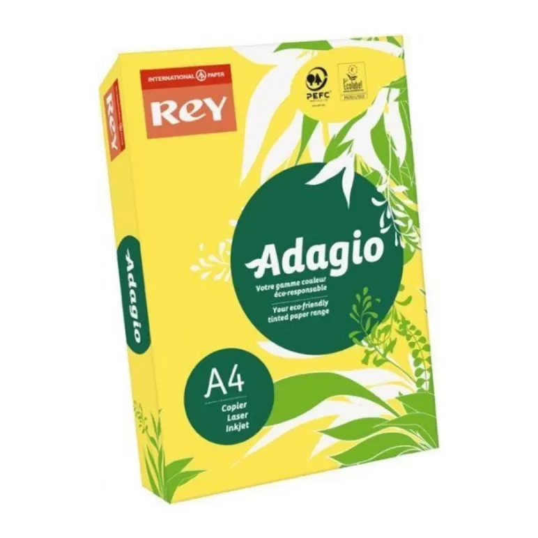 Limon Sarı Renk A4 Rey Adagio Kağıt 500 Yaprak - Yellow 66